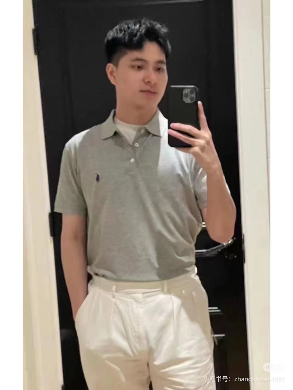 RL Three buttons polo tee/10086 ,4311